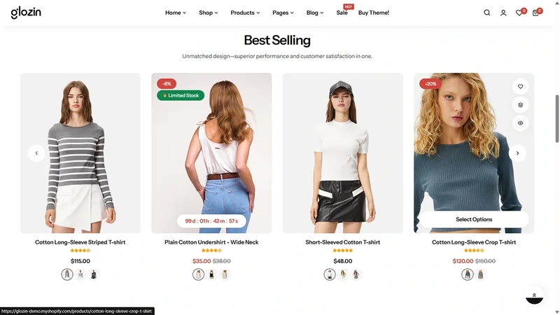 Glozin theme – Chic Boutique | Fashion & Apparel