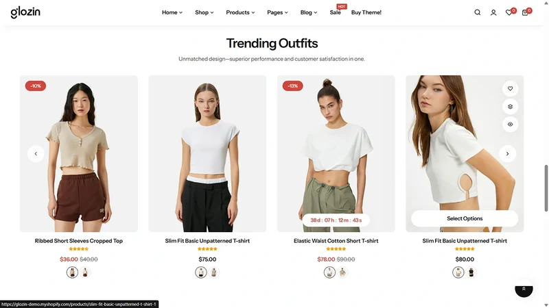 Glozin theme – Chic Boutique | Fashion & Apparel
