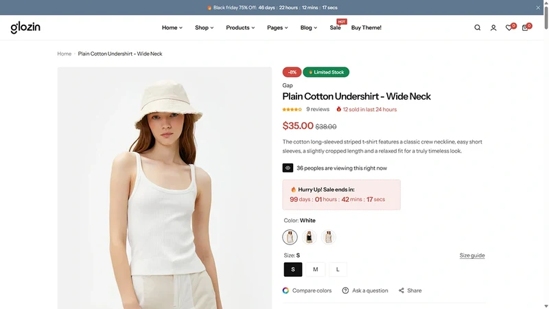 Glozin theme – Chic Boutique | Fashion & Apparel