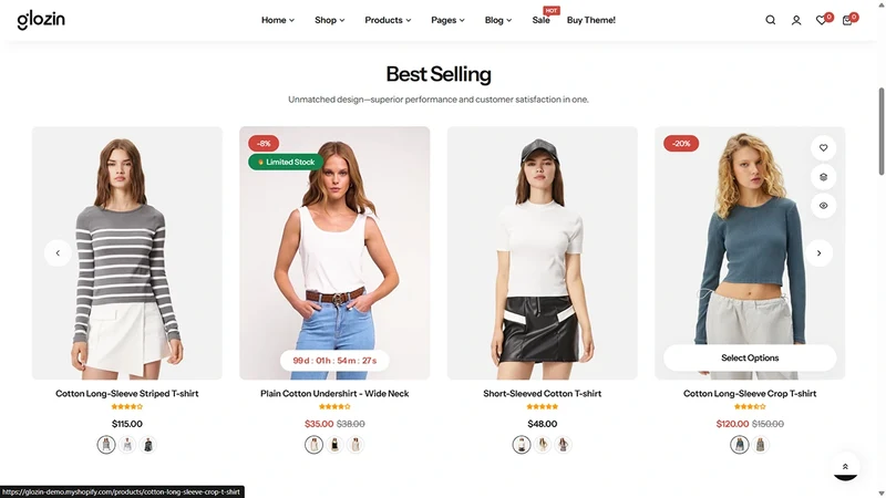 Glozin theme – Modern Wardrobe | Fashion & Apparel