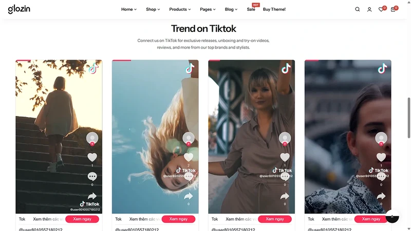 Glozin theme – Modern Wardrobe | Fashion & Apparel