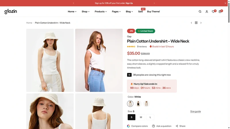 Glozin theme – Modern Wardrobe | Fashion & Apparel
