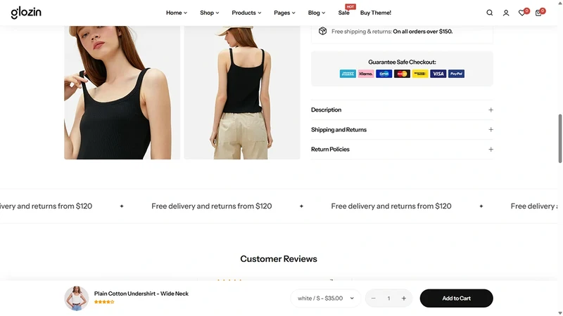 Glozin theme – Modern Wardrobe | Fashion & Apparel