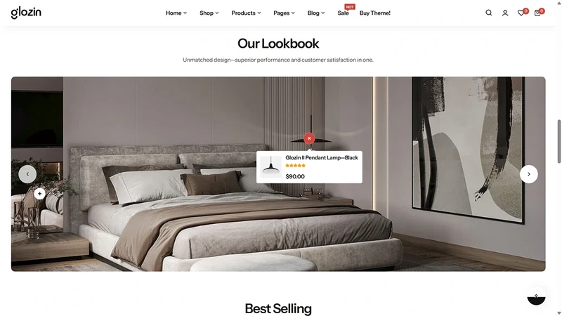 Glozin theme – Urban Living | Furniture & Home Living