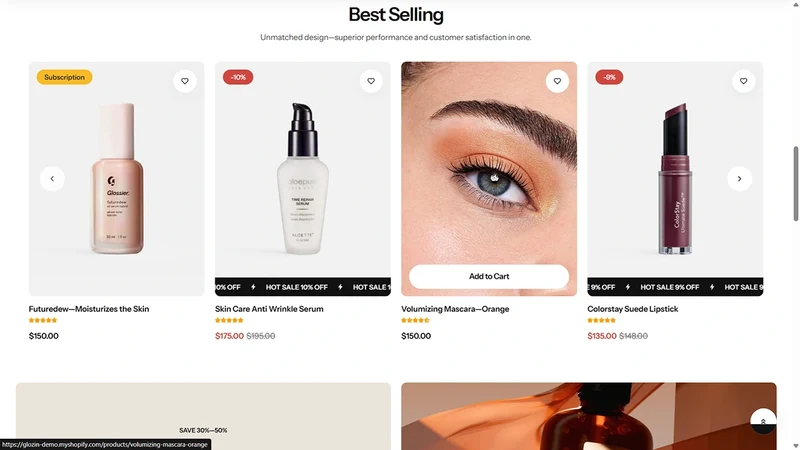 Glozin theme – Cosmetic | Beauty & Wellness