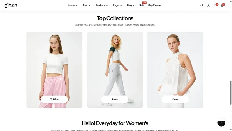 Glozin theme – Elegant Style | Fashion & Lifestyle