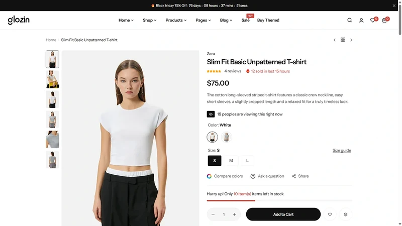 Glozin theme – Elegant Style | Fashion & Lifestyle