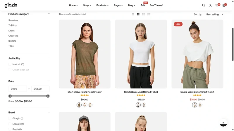 Glozin theme – Elegant Style | Fashion & Lifestyle