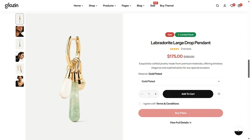 Glozin theme – Gleam Luxe | Luxury Fashion & Accessories