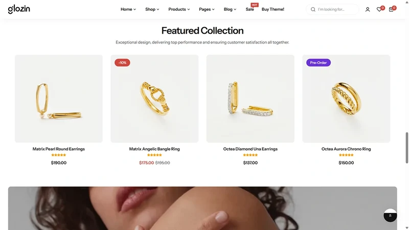 Glozin theme – Jewelry | Accessories & Adornments