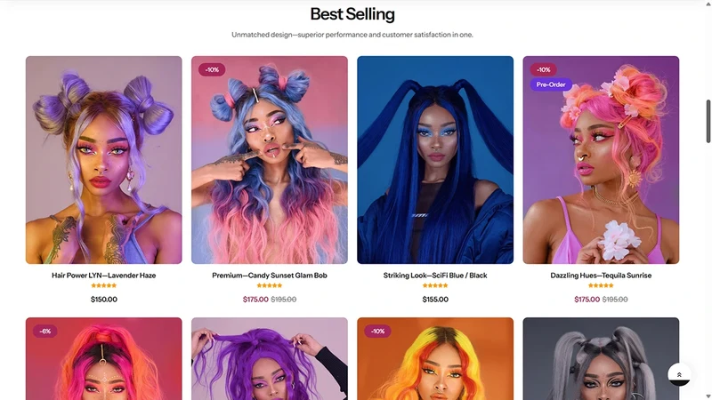Glozin theme – Wigs | Beauty & Hair Extensions
