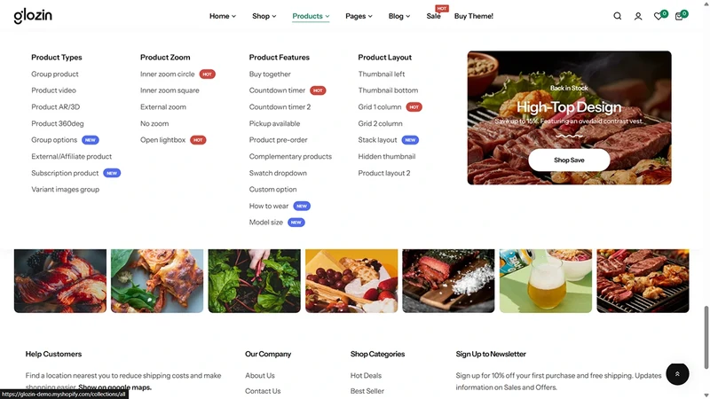 Glozin theme – Healthy Haven | Health & Organic Products