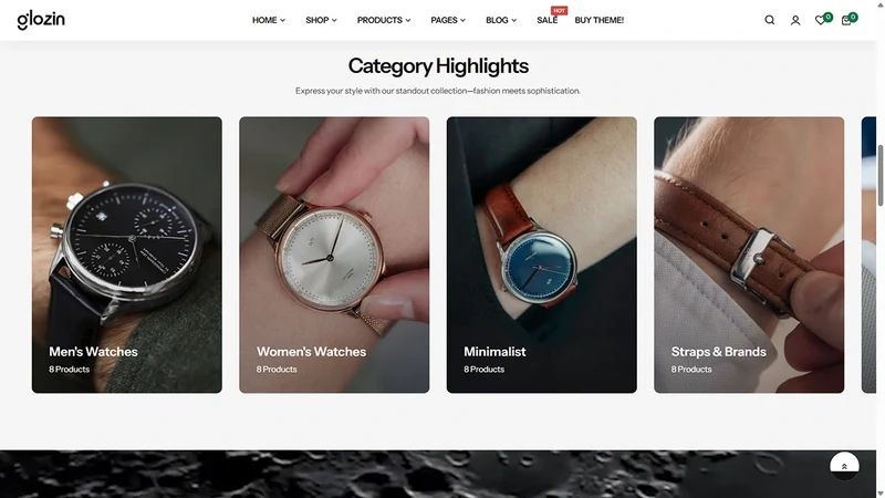 Glozin theme – Echelon Watches | Accessories & Luxury Goods