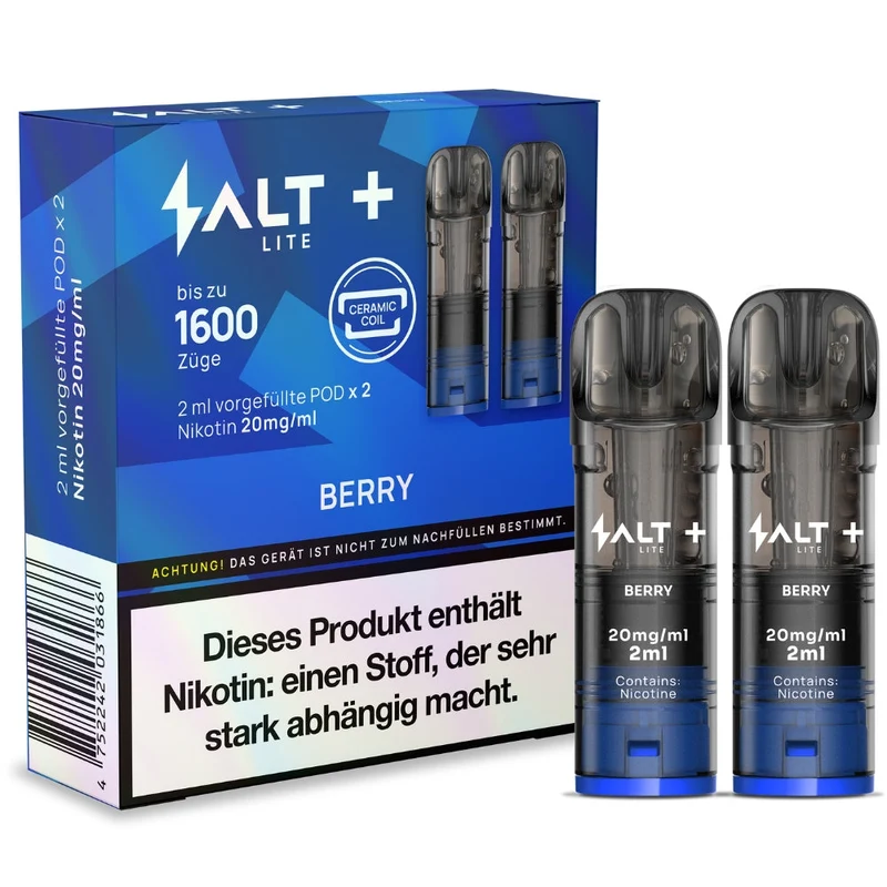 Salt Plus Lite Pods 20 mg/ml – 2er Pack