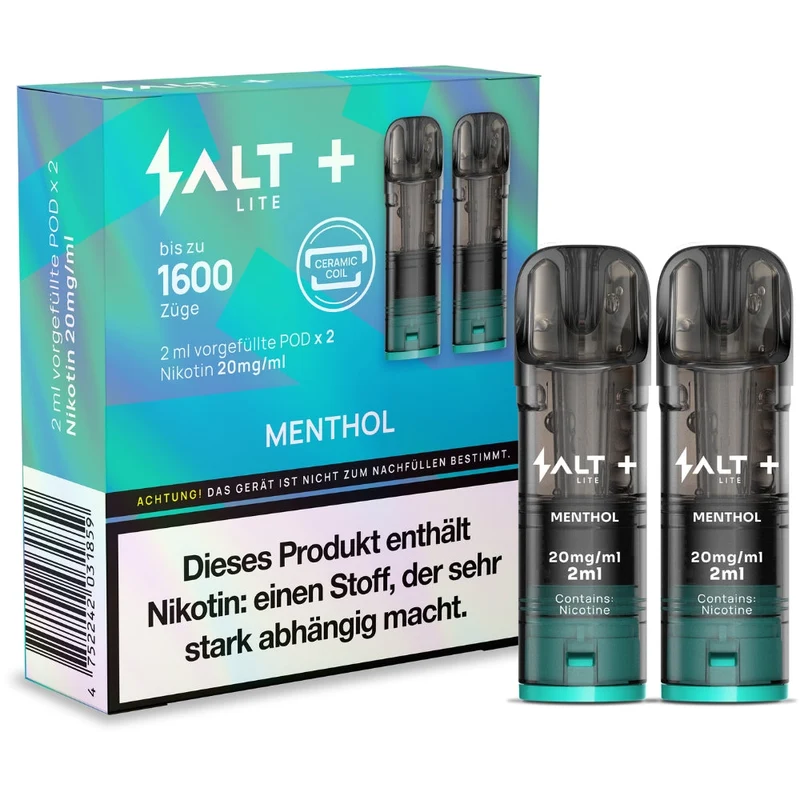 Salt Plus Lite Pods 20 mg/ml – 2er Pack