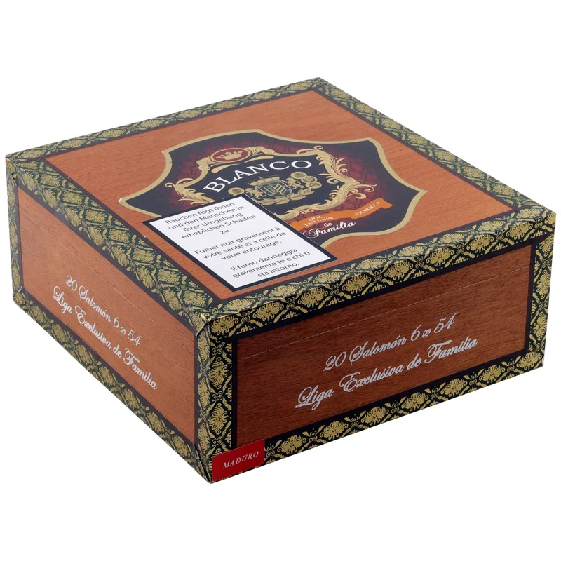 Blanco Liga Exclusiva de Familia Broadleaf Maduro Salomon
