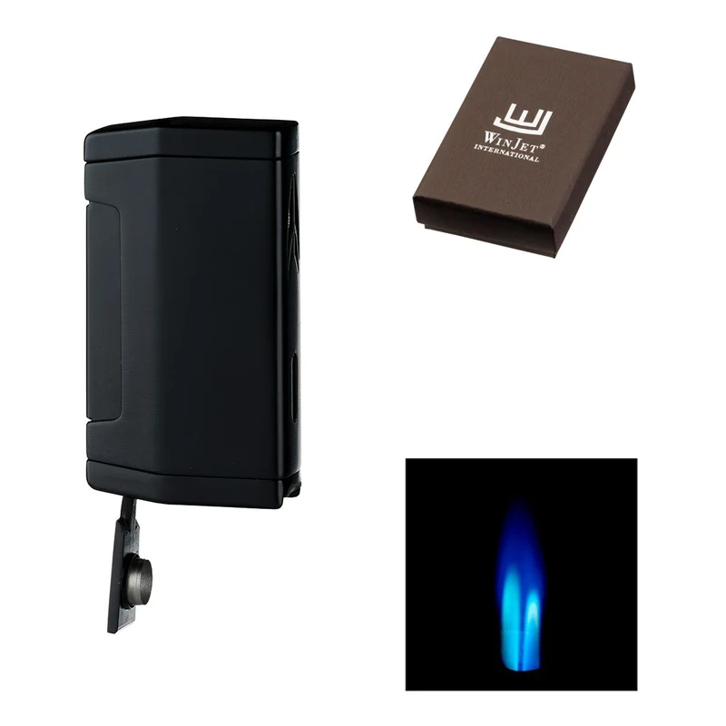 Winjet Premium 2 Jet Cigar Lighter Sort