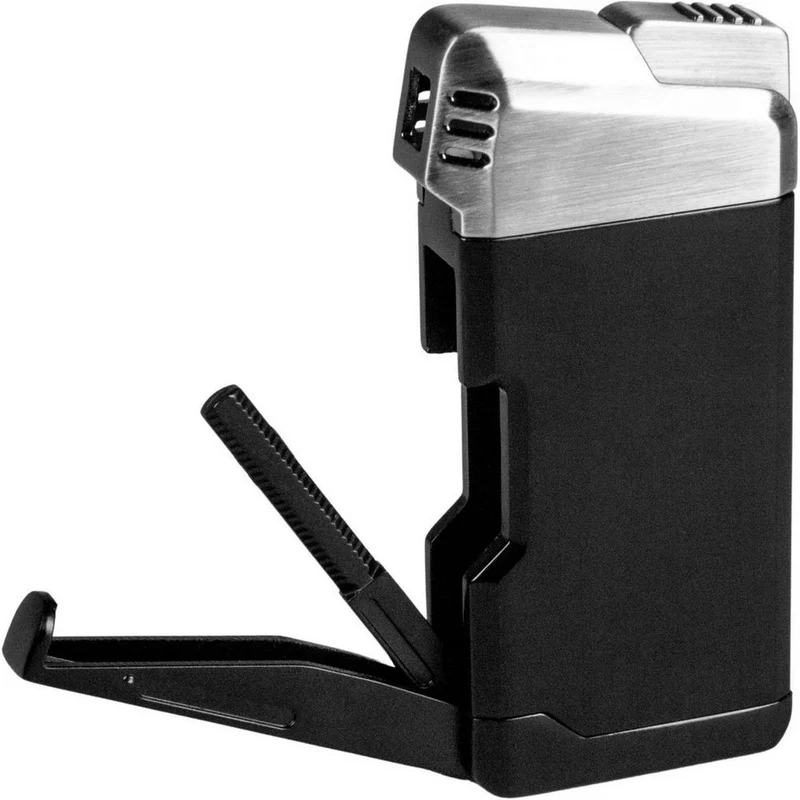 Pibe Piezo Lighter PASSATORE "Henry" Sølv med Værktøj