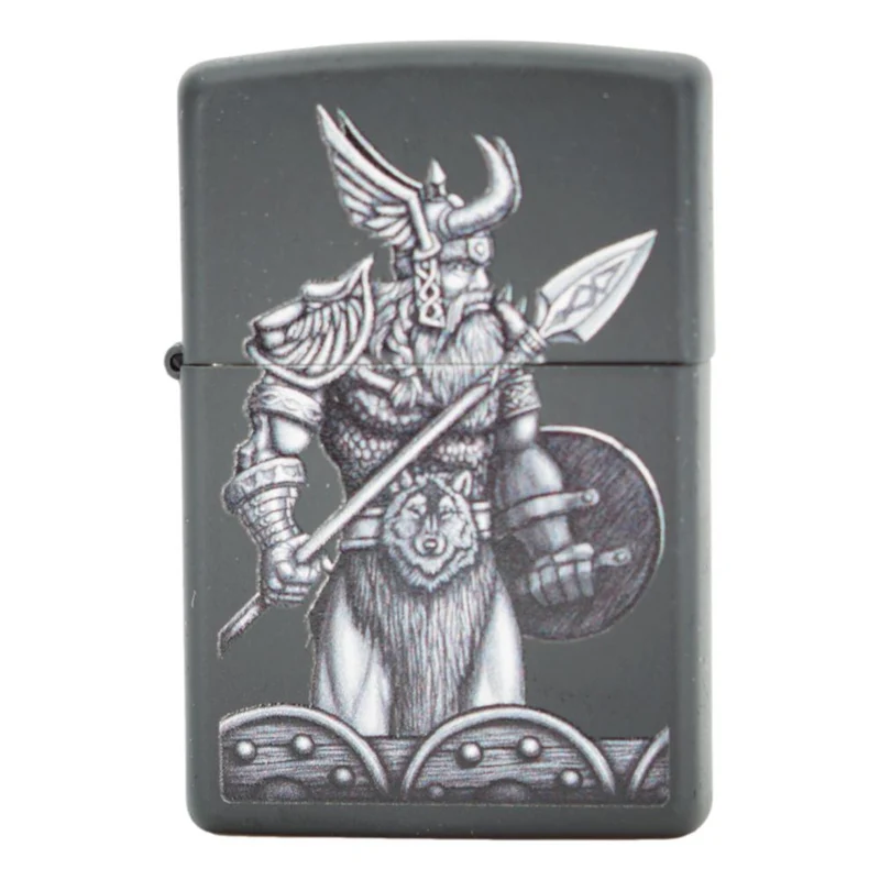 Viking Zippo Lighter - Odin Design
