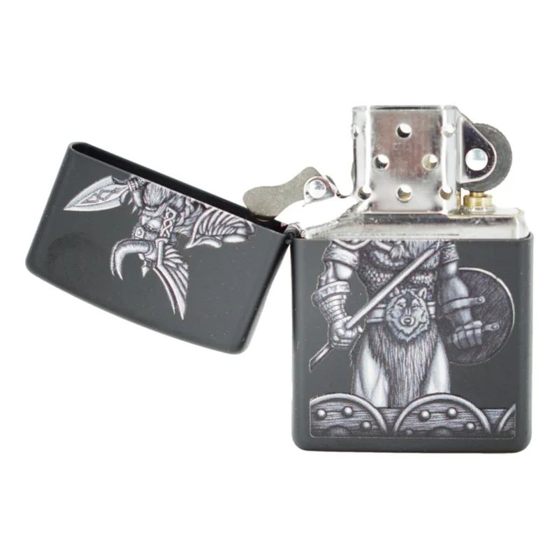Viking Zippo Lighter - Odin Design