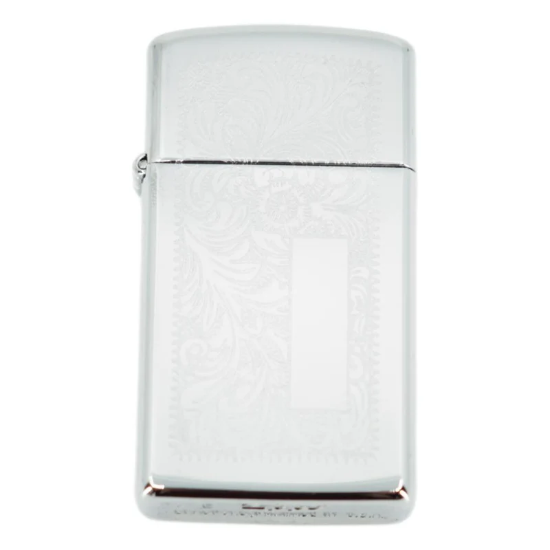 Original Slim Zippo Lighter - Venetian Chrome Slim