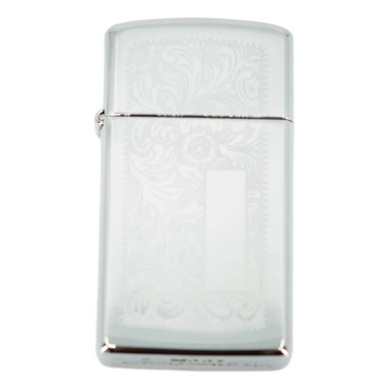 Original Slim Zippo Lighter - Venetian Chrome Slim