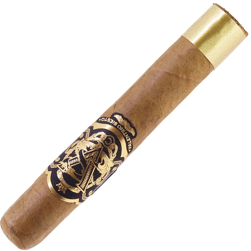 Valentino Siesto Nero Black N.2 Connecticut Robusto