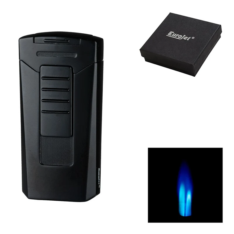 Eurojet 2XJet Race Turbo Cigaret Lighter - Sort