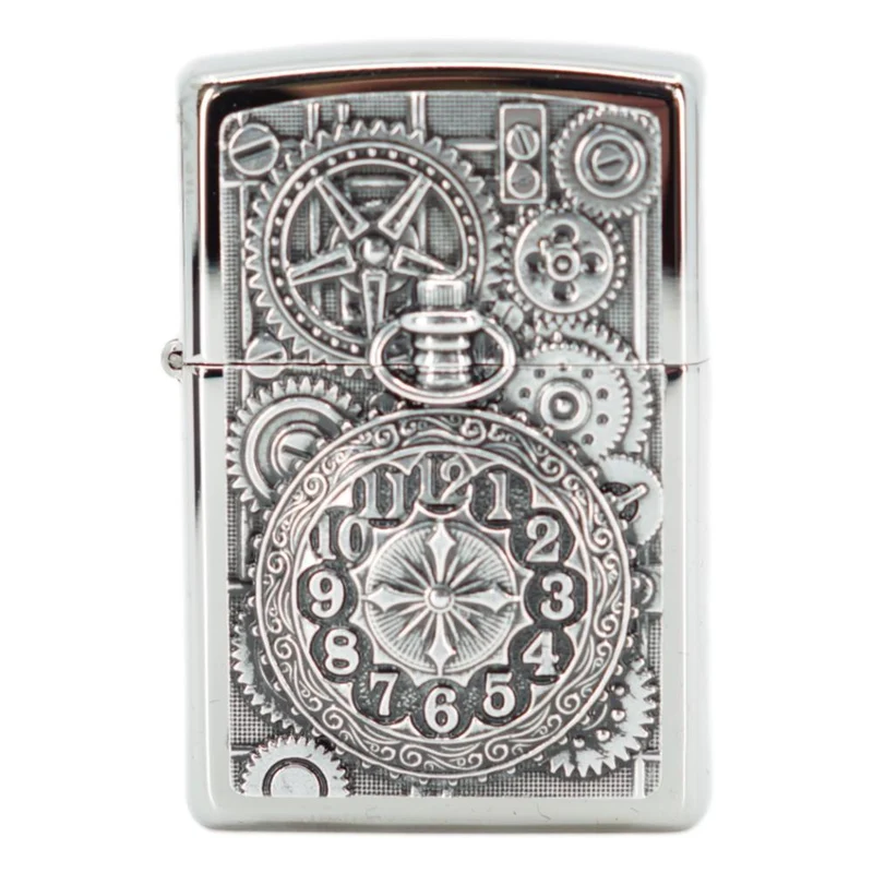Zippo Lighter Pocket Watch Motiv