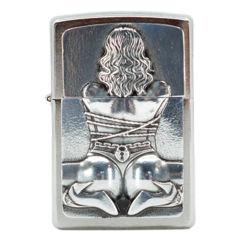 Zippo Lighter Bondage Girl