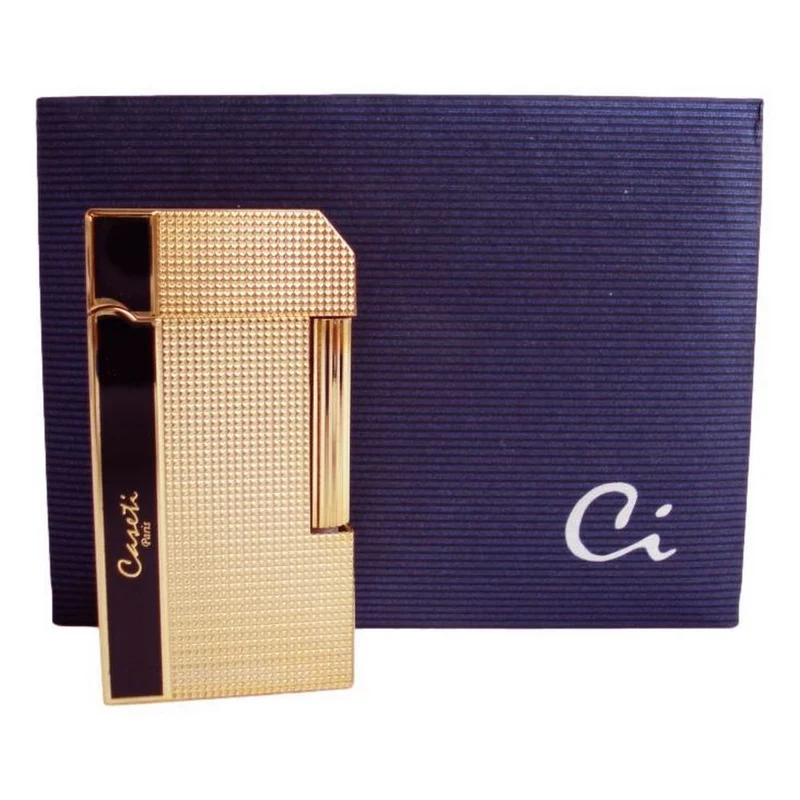CASETI Rome Flint Lighter - Gold Elegance
