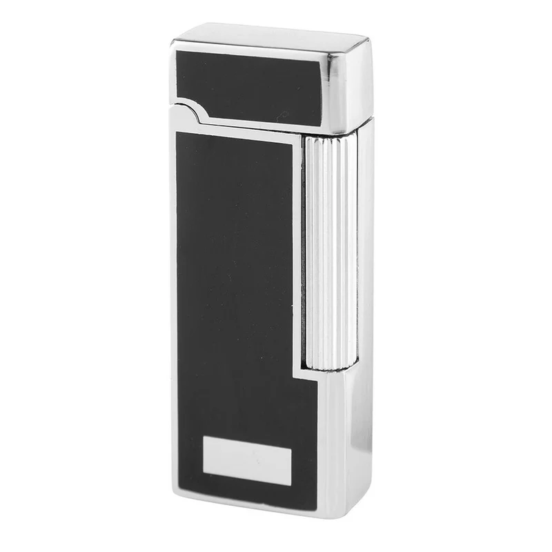 Winjet York Flint Lighter - Elegance i Sort & Chrome