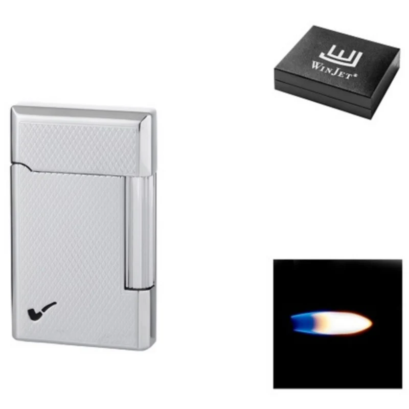 Winjet Premium Flint Pibe Lighter Sølv