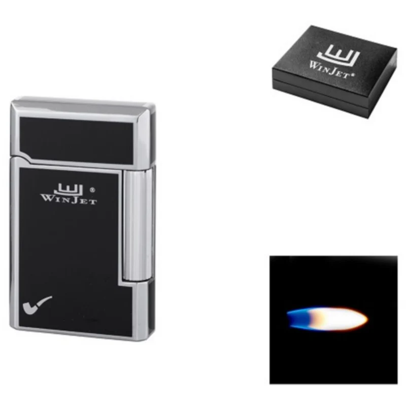 Winjet Premium Flint Pibe Lighter Sort