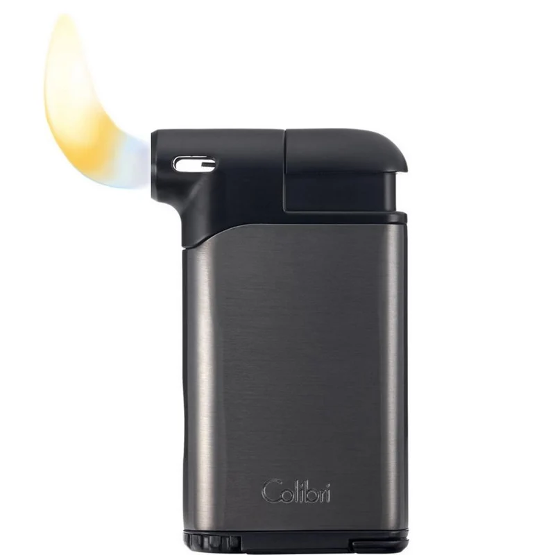 COLIBRI piezo pibe lighter "Pacific II" antracit/black