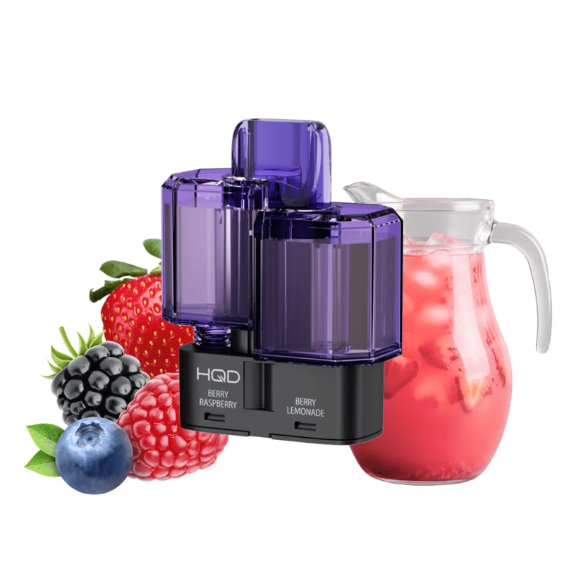 HQD Dual 35K Pod – Berry Raspberry & Berry Lemonade