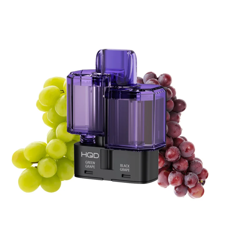 HQD Dual 35K Pod – Green Grape & Black Grape