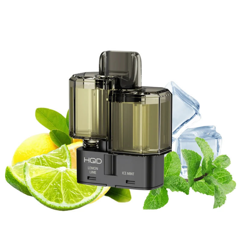 HQD DUAL 35K Pod - Lemon Lime & Ice Mint