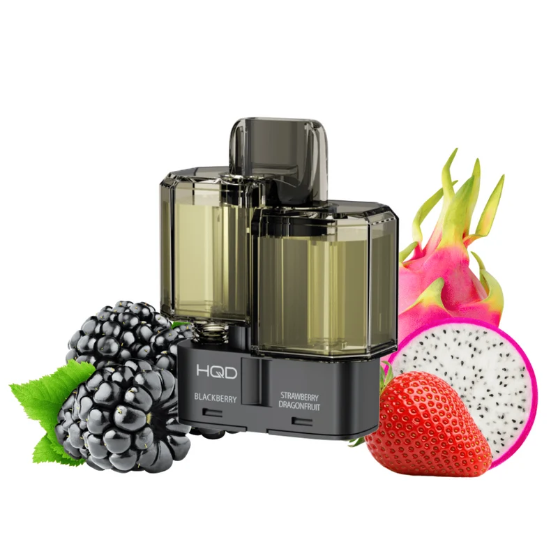 HQD DUAL 35K Pod - Blackberry & Strawberry Dragonfruit