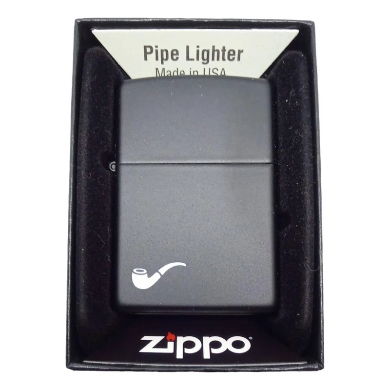 Original Zippo 60001269 Pibe Lighter - Matt Black