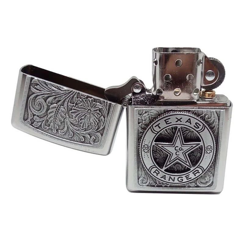 Original Zippo Lighter - Texas Ranger