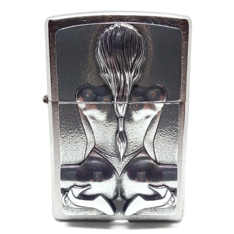 Original Kneeling Girl Zippo Lighter - 2002548