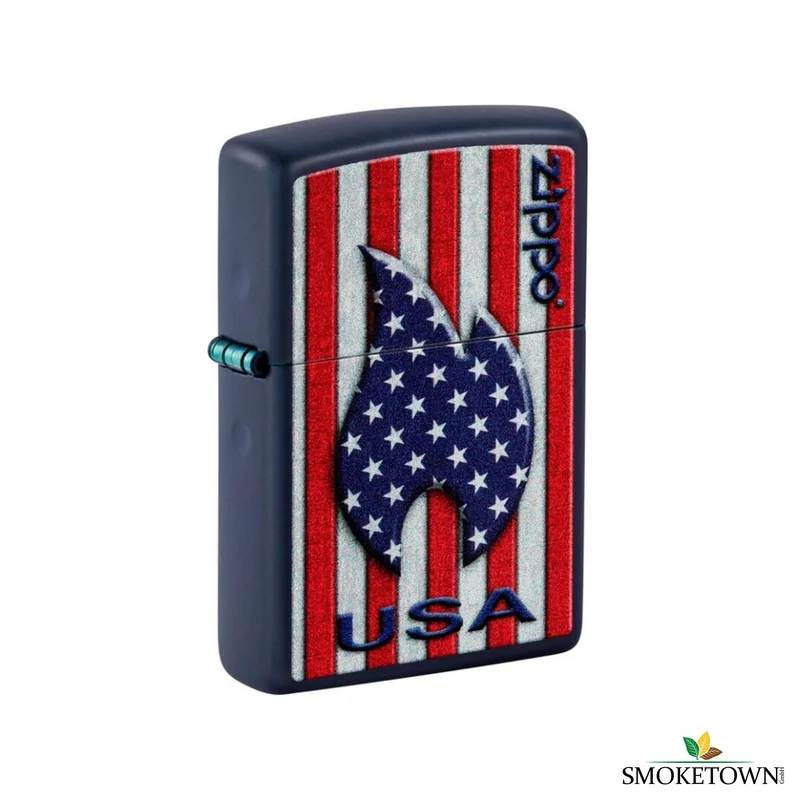 Zippo Patriotic Flame Design Feuerzeug
