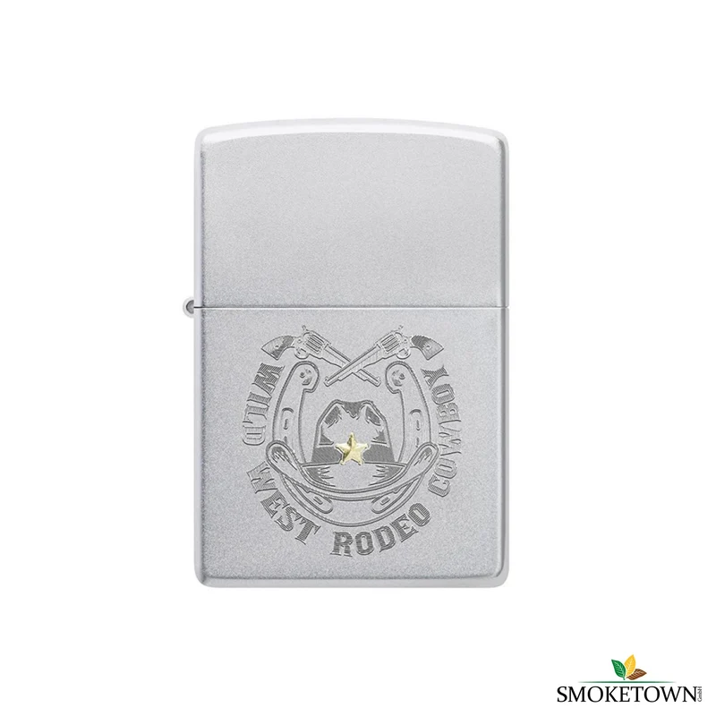 Zippo Wild West Cowboy Design Feuerzeug