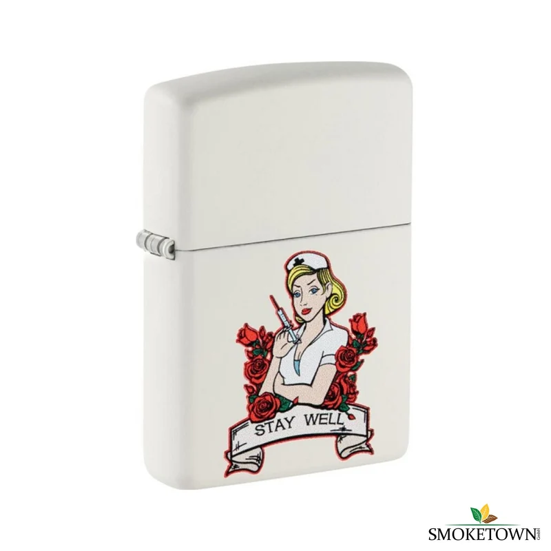 Zippo Tattoo Nurse Design Feuerzeug