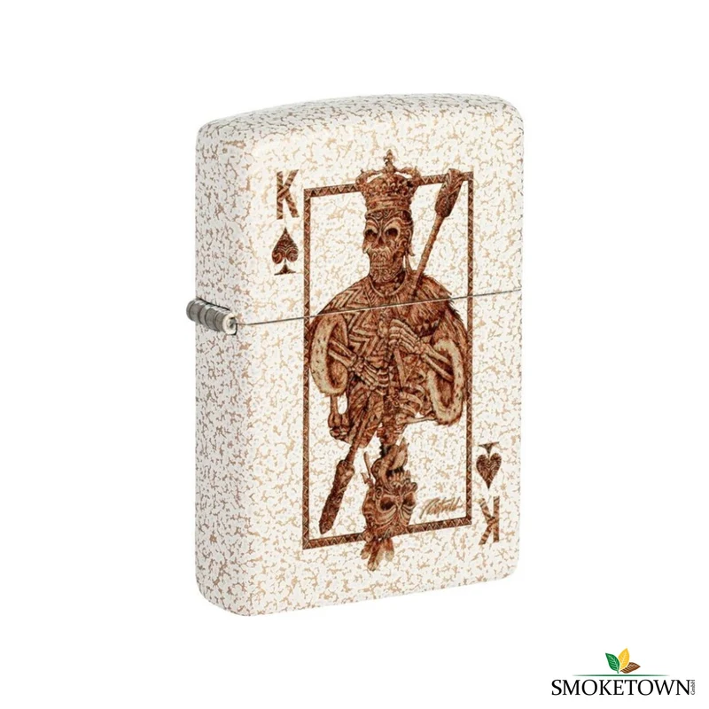 Zippo Rick Rietveld Ace Skull Feuerzeug