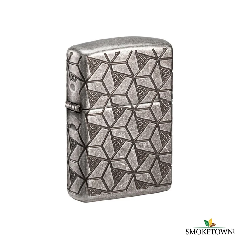 Zippo Geometric Pattern Design Feuerzeug