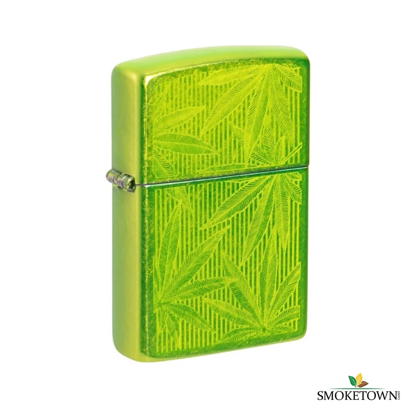 Zippo 24513 Cannabis Leaves Feuerzeug
