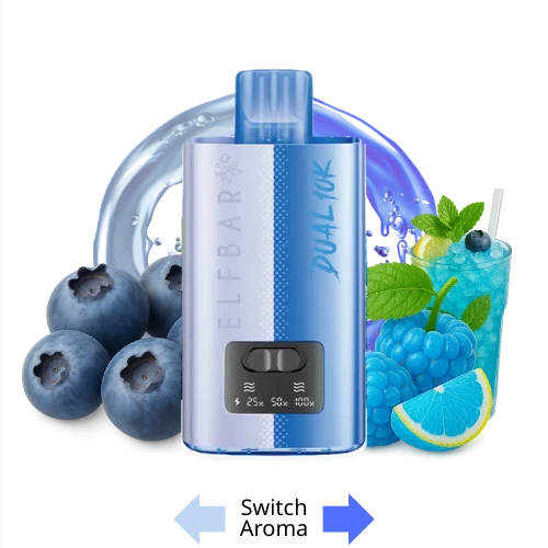 ELFBAR Dual 10K Blueberry Edition