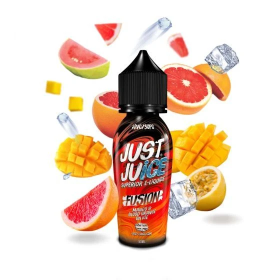 Just Juice Fusion Mango & Blood Orange on Ice - 50ml
